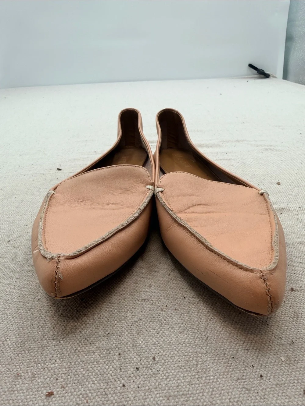 J. Crew Edie Leather Flat